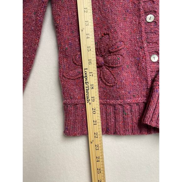 Vintage Hastings & Smith Sweater - Pink Floral, Garden Girl,cottage core - Picture 8 of 12